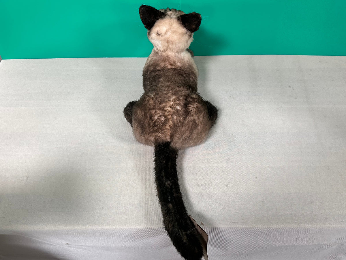 Weighted Handmade Life-Size Siamese Cat Plush – Companion & Memorial