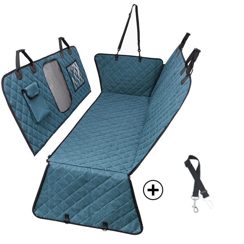 Snootie’s Divisible Waterproof Car Seat Pad for Rear Seats - Suitable for Pets and Humans, Thickened and Water-Resistant Automotive Backseat Pet Pad