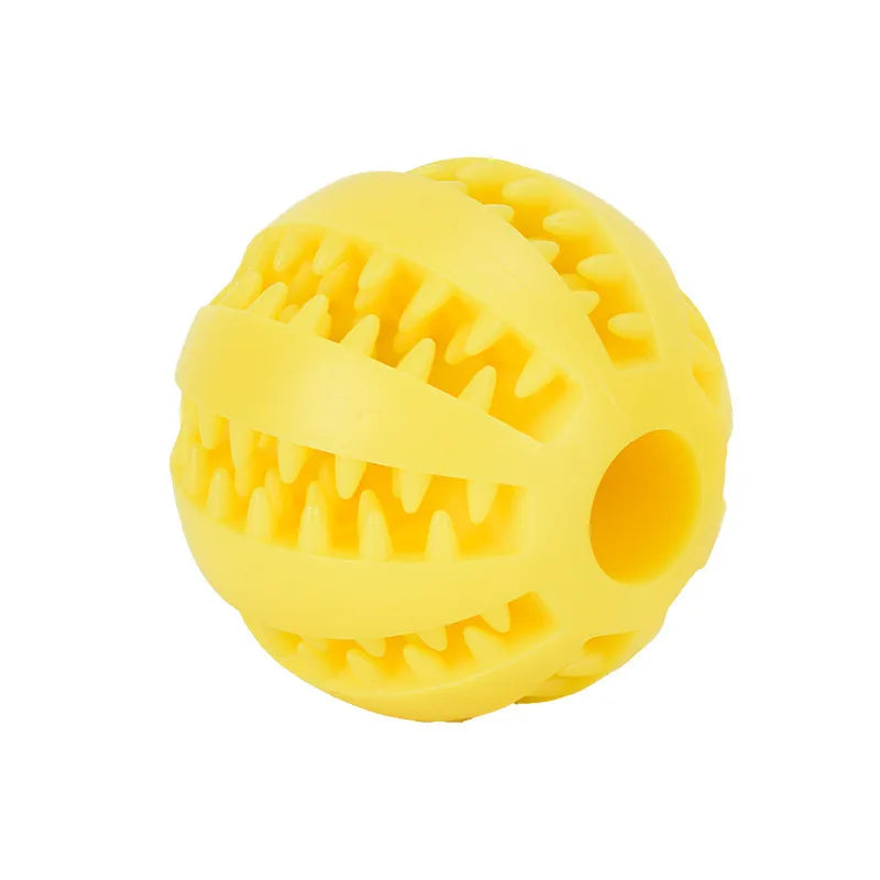Snootie’s Dog Toy Ball Interactive Rubber Balls Puppy Chewing Toys Pet Tooth Cleaning Ball Cats Pets Food Treat Feeder Silicone Balls Toy