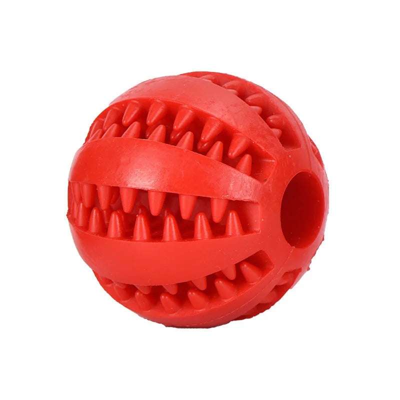Snootie’s Dog Toy Ball Interactive Rubber Balls Puppy Chewing Toys Pet Tooth Cleaning Ball Cats Pets Food Treat Feeder Silicone Balls Toy