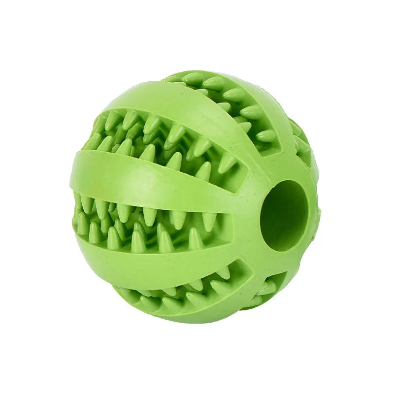 Snootie’s Dog Toy Ball Interactive Rubber Balls Puppy Chewing Toys Pet Tooth Cleaning Ball Cats Pets Food Treat Feeder Silicone Balls Toy