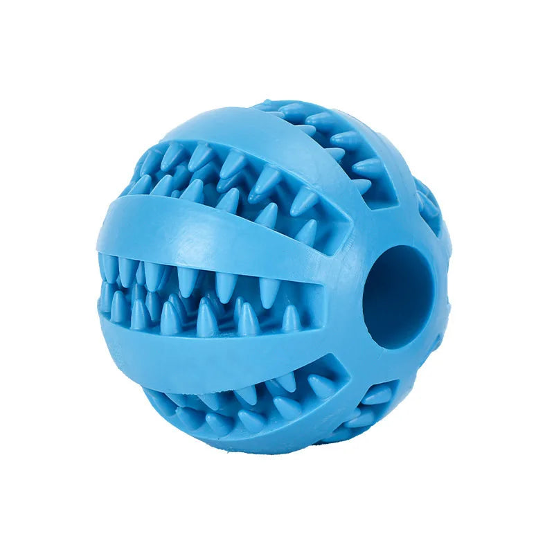 Snootie’s Dog Toy Ball Interactive Rubber Balls Puppy Chewing Toys Pet Tooth Cleaning Ball Cats Pets Food Treat Feeder Silicone Balls Toy