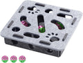 Square Felt Cat Puzzle Track Toy