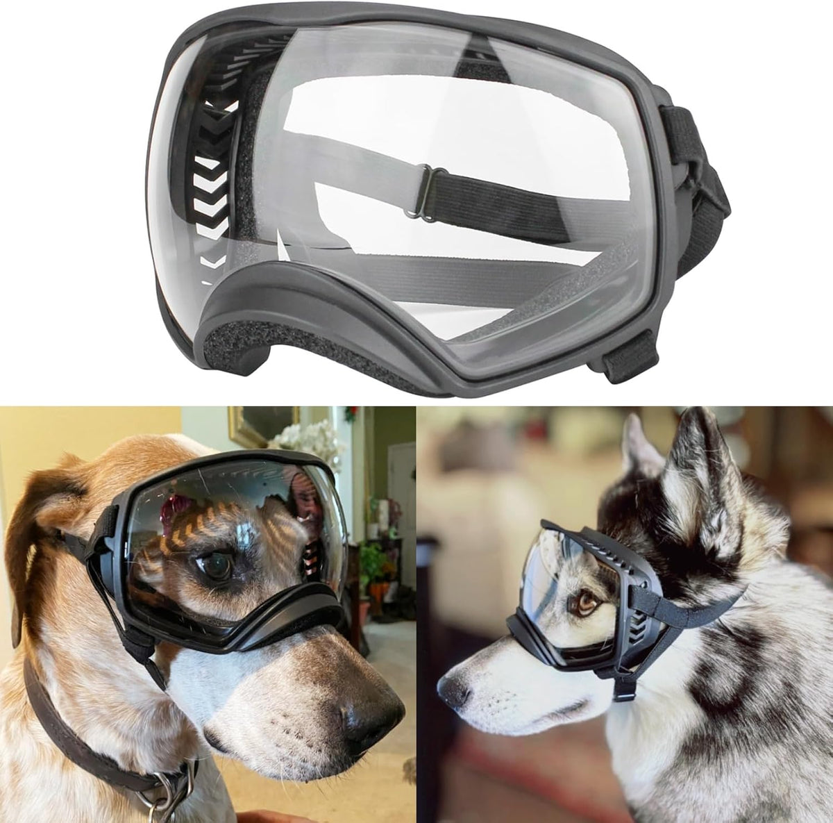 Snootie’s Tactical Dog Goggles for Large Dogs