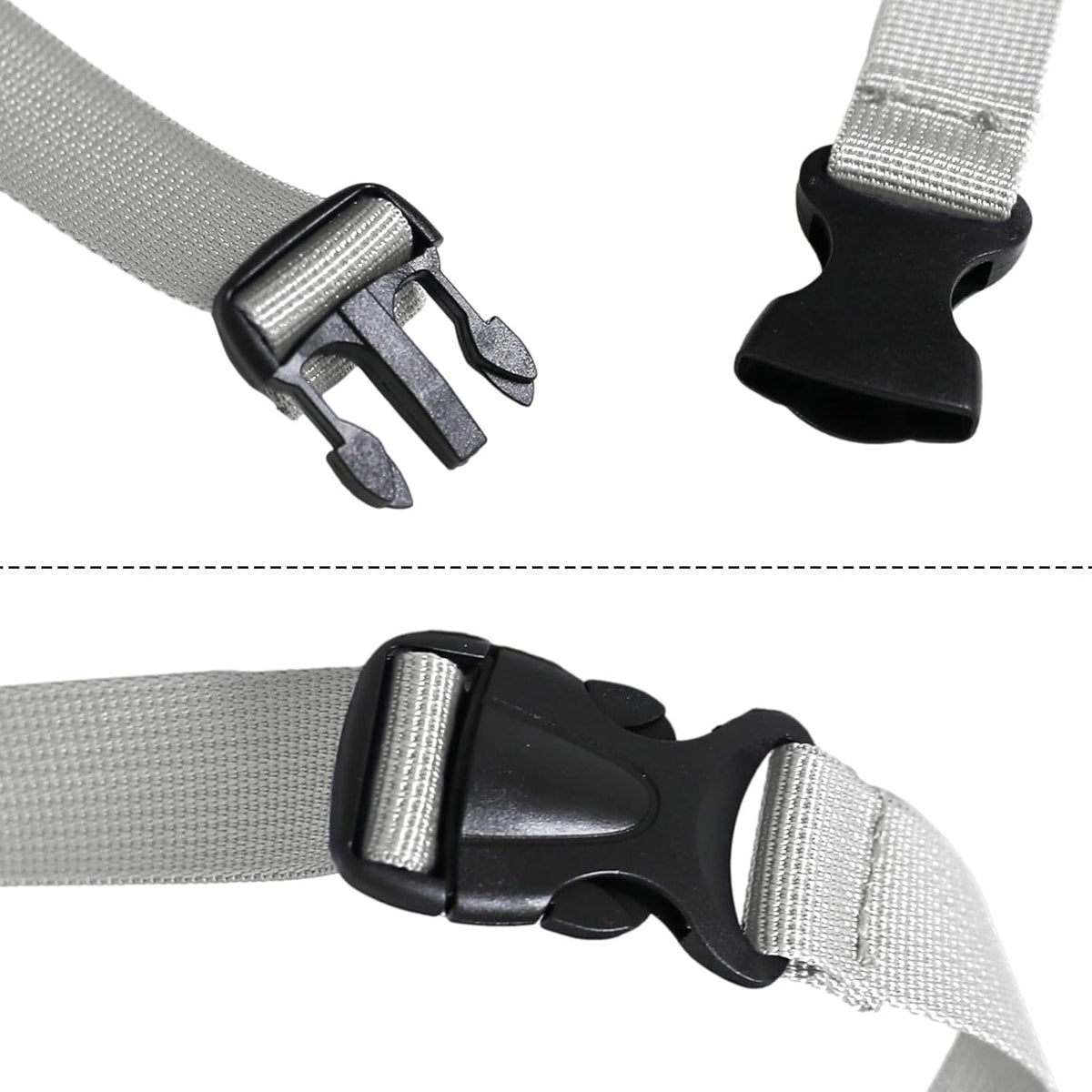 Snootie’s Gray Mini Dog Backpack with Waste-Bag Dispenser