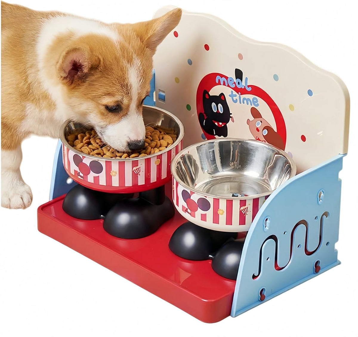 Snootie’s Anti-Spill Pet Feeding Tray with Splash Guard