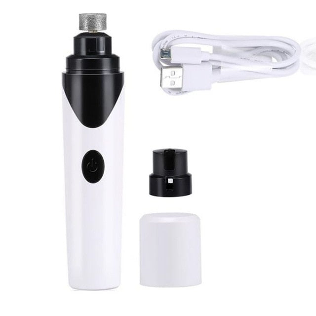 Snootie’s Rechargeable Nails Dog Cat Care Grooming USB Electric Pet Dog Nail Grinder Trimmer Clipper Pets Paws Nail Cutter & Replaceable Diamond Bit