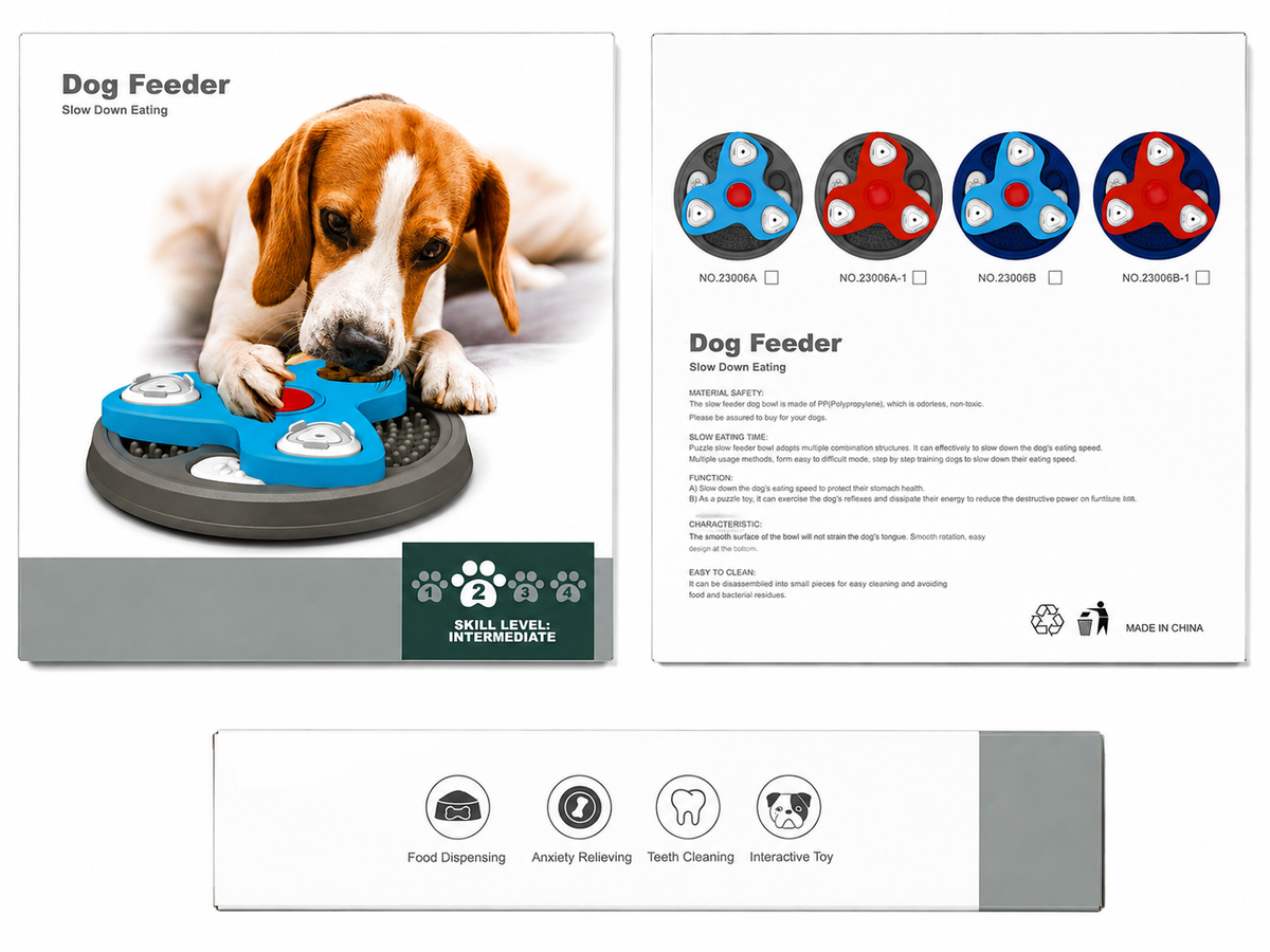 Snootie’s Spinner Dog Puzzle Feeder Toy