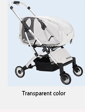 Snootie’s Fashionable Pet Dog Cats Four Wheeled Cart Lightweight Foldable Separable When Going Out Small Medium-Sized Pets Dog Stroller