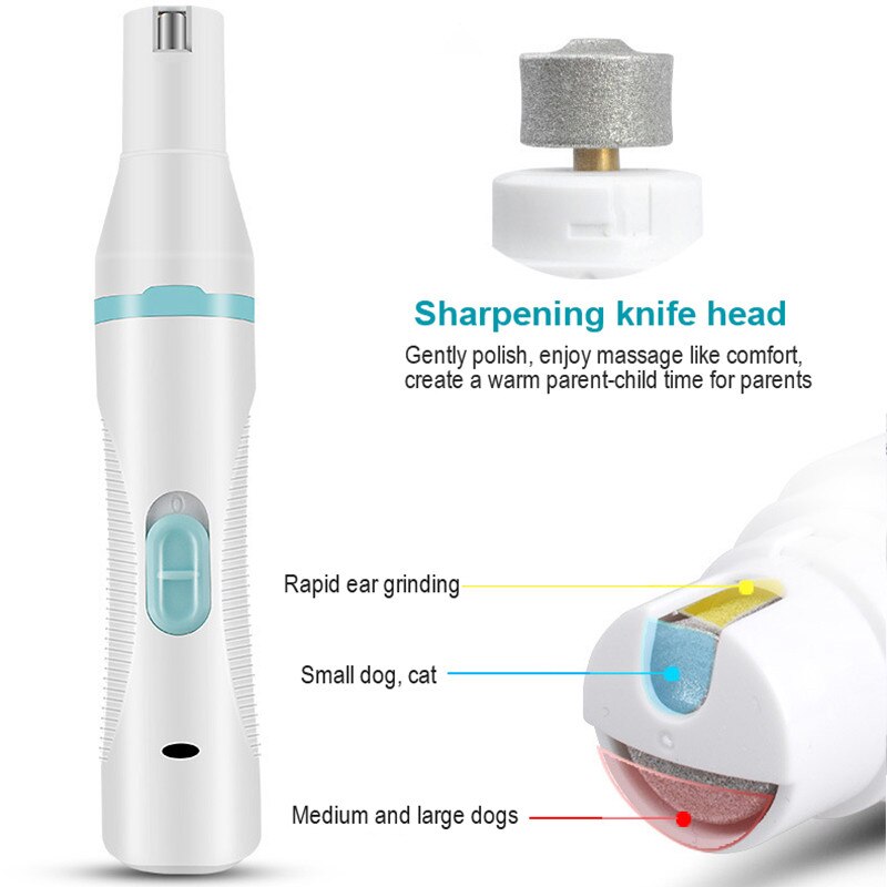 Snootie’s Multifunction 3 IN 1 Pet Grooming Machine Dog Cat Hair Trimmer Pets Clippers Nail Grinding & Foot Hair Trimmer USB Rechargeable