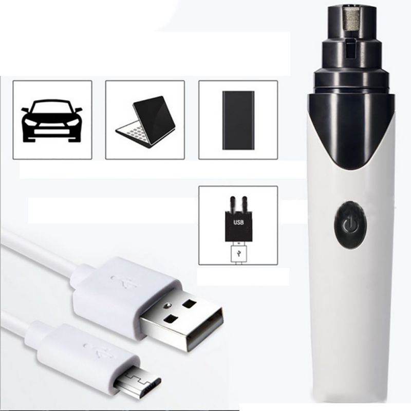 Snootie’s Rechargeable Nails Dog Cat Care Grooming USB Electric Pet Dog Nail Grinder Trimmer Clipper Pets Paws Nail Cutter & Replaceable Diamond Bit