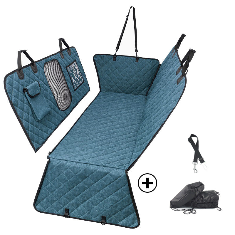 Snootie’s Divisible Waterproof Car Seat Pad for Rear Seats - Suitable for Pets and Humans, Thickened and Water-Resistant Automotive Backseat Pet Pad