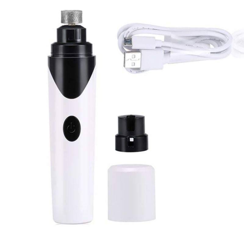 Snootie’s Rechargeable Nails Dog Cat Care Grooming USB Electric Pet Dog Nail Grinder Trimmer Clipper Pets Paws Nail Cutter & Replaceable Diamond Bit