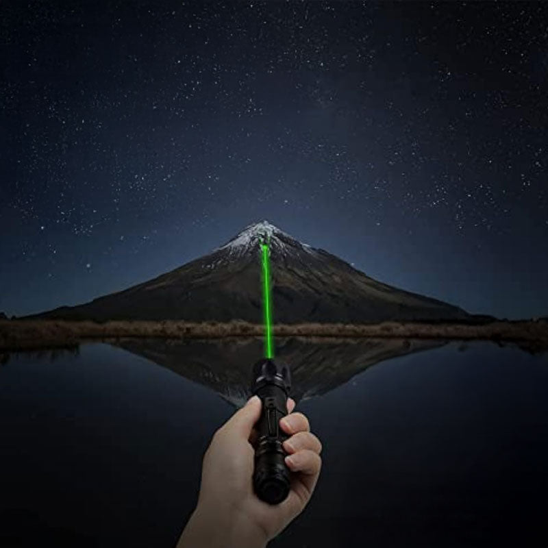 Snootie’s Mini 2-in-1 Portable Green Laser Pointer & LED Training Torch – Interactive Bright Light Pen Toy for Cats and Pets