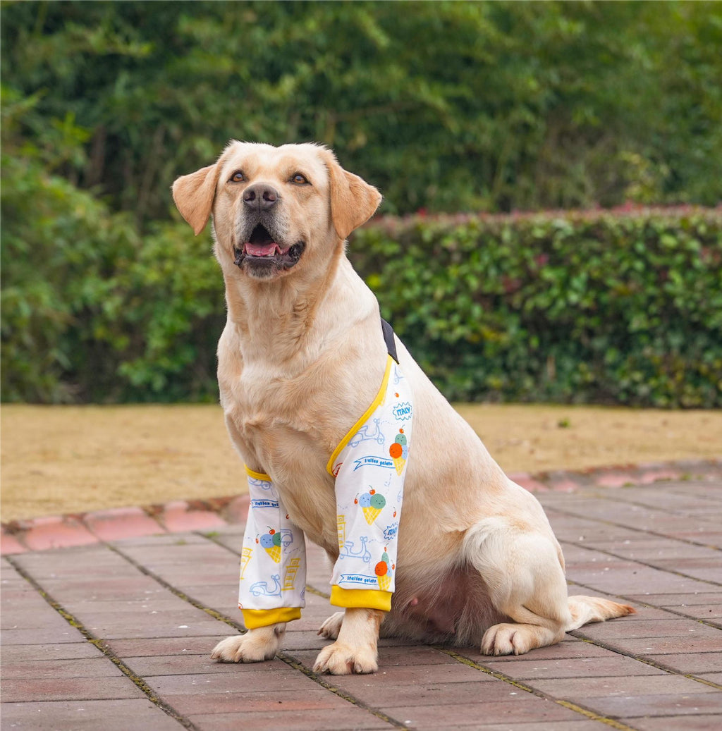 Snootie’s Padded Dog Front Leg Sleeves with Adjustable Strap