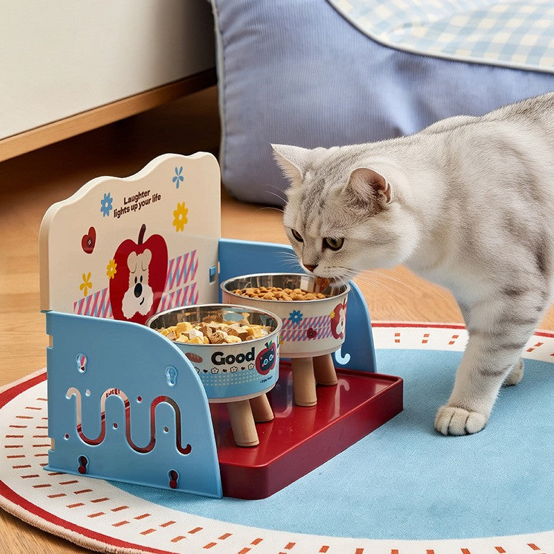 Snootie’s Anti-Spill Pet Feeding Tray with Splash Guard