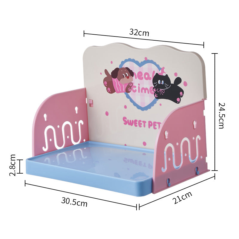 Snootie’s Anti-Spill Pet Feeding Tray with Splash Guard