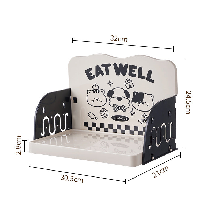 Snootie’s Anti-Spill Pet Feeding Tray with Splash Guard