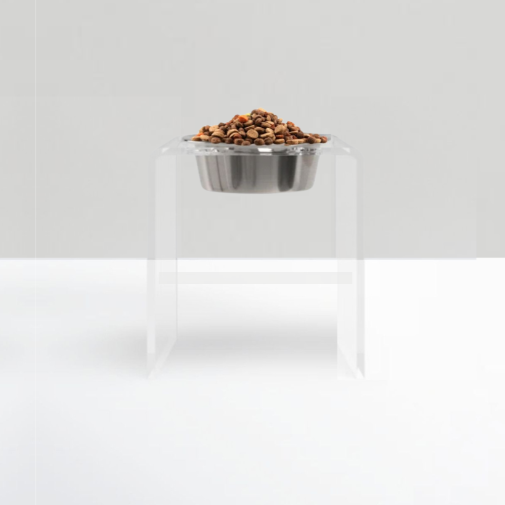 Single Tall Silver Feeder